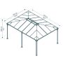 Paviljon Palram-Canopia Martinique 3,59 x 4,93 m