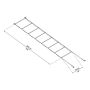 Terrassikatuse päikesevari Solid Elements valge 3 x 4,25 m