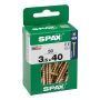 Peitpeakruvi Spax 3,5 x 40 mm