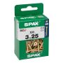 Peitpeakruvi Spax 3 x 25 mm