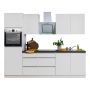 Köögikomplekt Respekta Premium 2,7 m valge matt