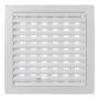 Ventilatsioonirest Europlast valge 150 x 150 mm ⌀ 100 mm reguleeritav