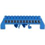 Null-latt DIN-liistule isoleeritud Orno N 12 sinine
