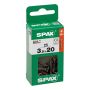 Universaalkruvi Spax T-star must T20 3,5 x 20 mm 25 tk