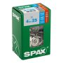 Katusekruvi seibiga Spax RST A2 4,5 x 25 mm 75 tk