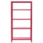 Metallriiul Regalux punane 180 x 90 x 40 cm