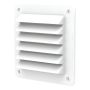 Ventilatsioonirest Fresh 150 x 150 mm valge