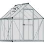 Kasvuhoone Palram-Canopia Mythos 3,4 m², hõbedane