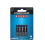Liitiumpatarei Bauhaus Micro AAA FR03 4tk