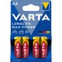 Patareid Varta Max Tech 1,5 V AA/LR6, 4 tk