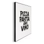 Sisustuspilt Reinders Pizza, Pasta and Vino 40 x 50 cm
