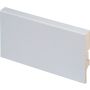 Põrandaliist 12 x 70 x 2750 mm valge MDF