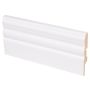 Põrandaliist Maler Uurre 12 x 70 x 2750 mm valge MDF