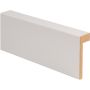 Välisnurgaliist MDF valge 21 x 58/13 x 2200 mm