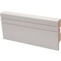 Põrandaliist MDF valge 15 x 70 x 2750 mm