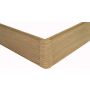 Põrandaliistu välisnurk PVC tamm 22 x 75 mm