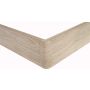 Põrandaliistu välisnurk PVC valge tamm 22 x 75 mm