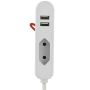 Pikendusjuhe Voltomat 1 x Euro pistikupesa 2 x USB-A 1,4 m