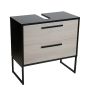 Valamukapp Bauhaus Jannik 65 x 32,5 x 66,5 cm, antratsiit/hall