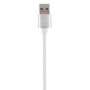 USB-kaabel Bauhaus USB-A/Lightning 90° valge 1 m