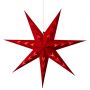 Samettäht Konstsmide punane Ø 78 cm