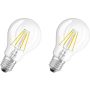 LED-lamp Osram Retrofit Classic Star Clas A 40 CL 4 W/2700 K E27 FIL 2 tk