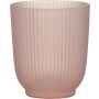 Orhideepott frosted 15 cm, heleroosa                