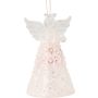 Jõulukaunistus Ingel 10 x 6 cm, heleroosa
