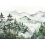 Fliistapeet A.S. Creation Digiprint Watercolor Forest 39899-1