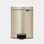 Prügikast Brabantia Newicon Metallic Gold 5 l