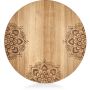 Lõikelaud / serveerimisalus Zeller Print, ümar