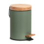 Prügikast pedaaliga Zeller 3 l roheline