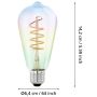 LED-lamp Eglo E27 4W ST64