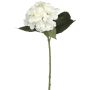 Kunstlill hortensia 51 cm, valge