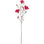 Kunstlill magnoolia oks 88 cm, tumeroosa