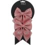 Jõulukaunistus lips 13 cm 2 tk/pk, roosa