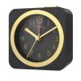 Äratuskell Technoline Modell C 8 x 8 cm, must/kuldne