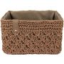 Paberkorv Valley 23 x 17 x 15 cm, pruun