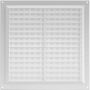 Ventilatsioonirest Europlast valge 250 x 250 mm