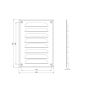 Ventilatsioonirest Europlast tsingitud 190 x 140 mm