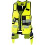 Kõrgnähtav vest ripptaskutega XL