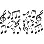 Sisustuskleebis Plage XS Muusika