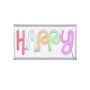 Neon-silt Light Happy Happy USB 1 x LED 6,5 W 23 x 12,7 x 4 cm
