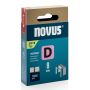 Klambrid Novus D53F/8 mm tsingitud 1200 tk