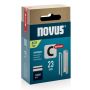 Klambrid Novus C4/23 mm tsingitud 1000 tk