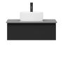 Vannitoa mööblikomplekt Skärgård IQ+ Classic Integrated mattmust 80cm