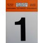Number Wichelhaus HartPlastic 1 30 mm