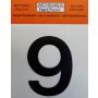 Number Wichelhaus HartPlastic 9 30 mm