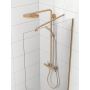 Dušisein fikseeritud Nordium  199,5 cm messing 80 cm