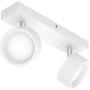 LED-kohtvalgusti Philips Bracia 2-osaline valge